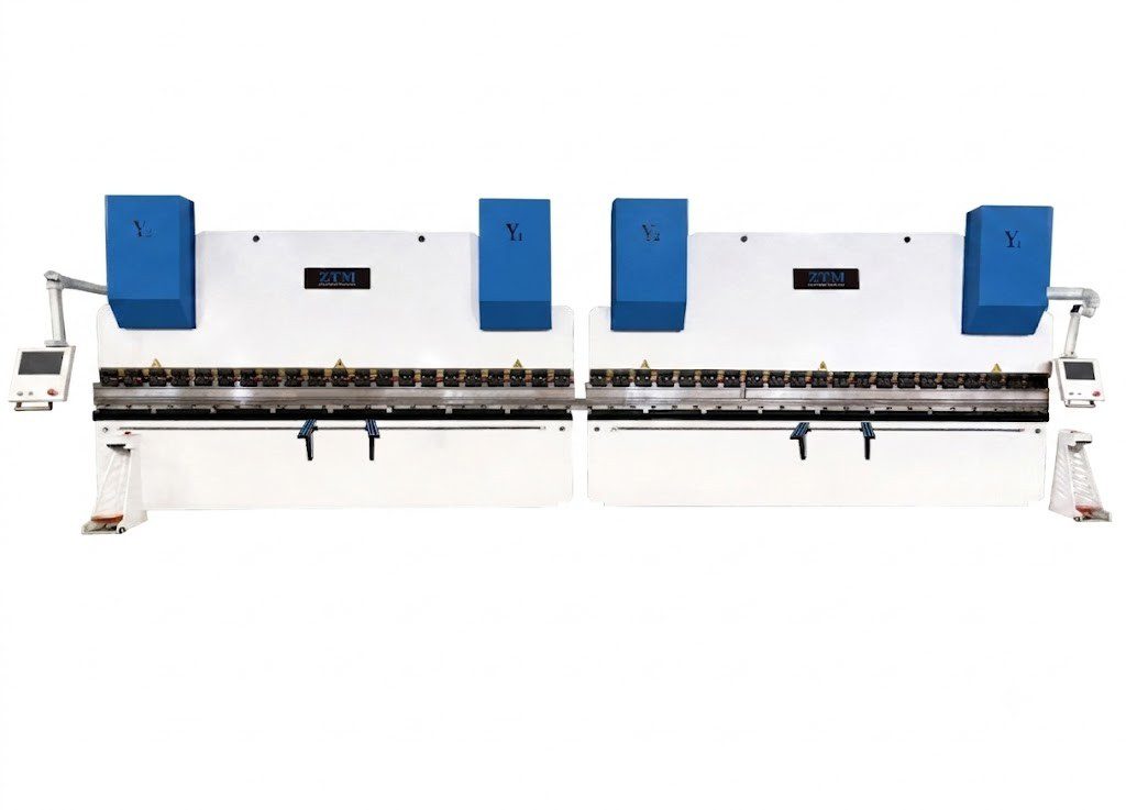 200T 4500mm Tandem CNC Press Brake Machine - NC Press Brak...
