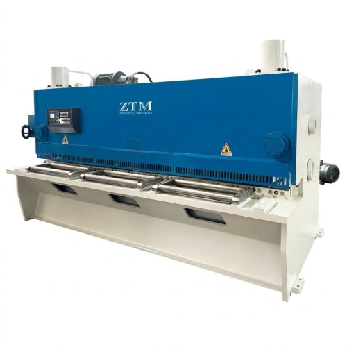 QC11K 10×3200 Hydraulic Guillotine Shear Machine - G...