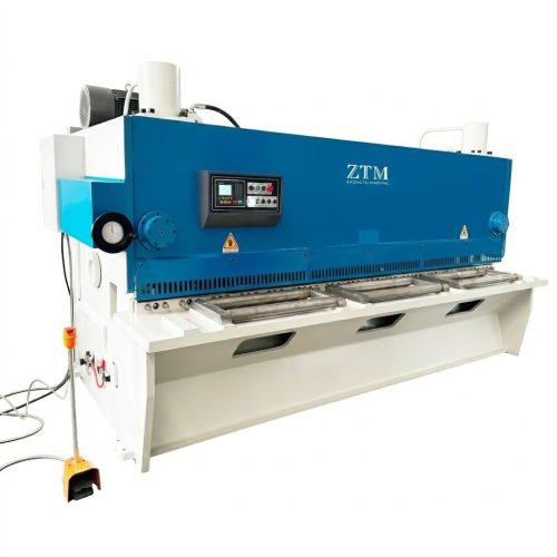 QC11K 10×3200 Hydraulic Guillotine Shear Machine - G...