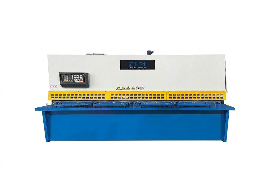 QC12K 10×3200 Hydraulic Swing Beam Shearing Machine ...
