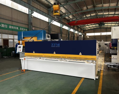 QC12Y 10×4000 Hydraulic Swing Beam Shearing Machine - Swing Beam Shears - ZTM Press Brake