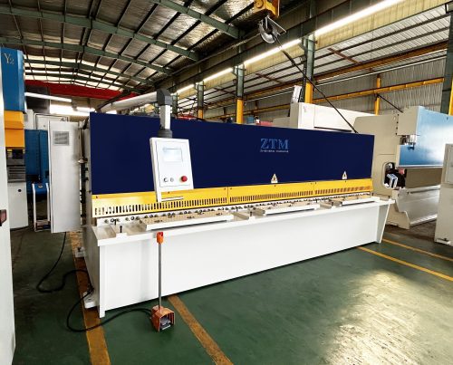 QC12Y 10×4000 Hydraulic Swing Beam Shearing Machine - Swing Beam Shears - ZTM Press Brake