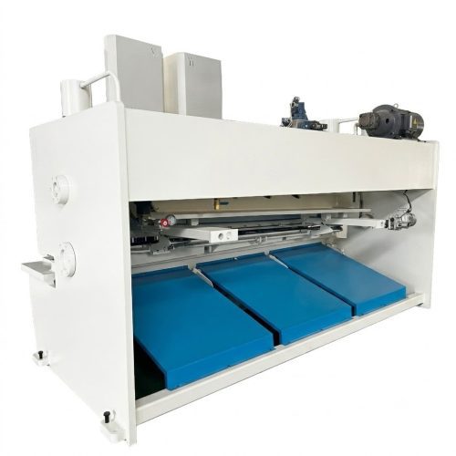 QC11K 10×3200 Hydraulic Guillotine Shear Machine - G...