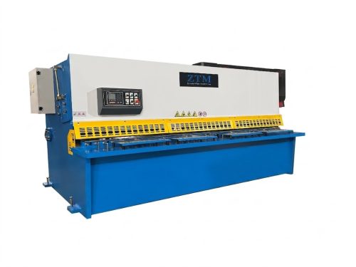 QC12K 10×3200 Hydraulic Swing Beam Shearing Machine ...